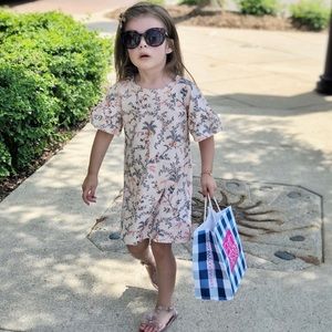 Gap Pink Floral Dress